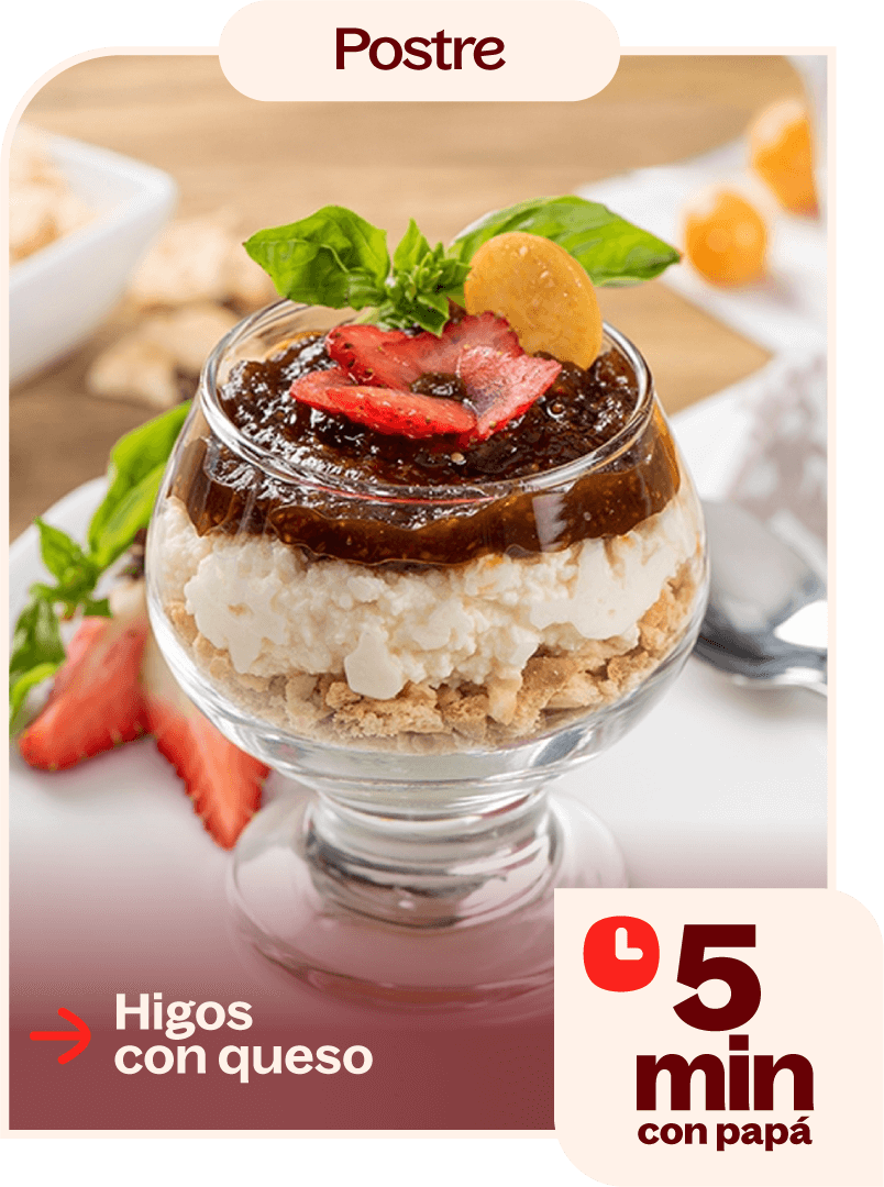 Higos con queso